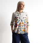 Button-through Blouse - Pellion - 42250