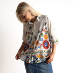Button-through Blouse - Pellion - 42250