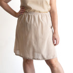 Cotton Half Slip Skirt