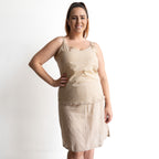 Cotton Half Slip Skirt