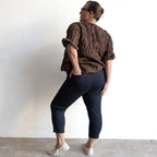 Capri Stretch Denim Jeggings by Cafe Latte in Classic Colours