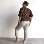 Capri Stretch Denim Jeggings by Cafe Latte in Classic Colours