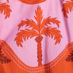 Resort Cotton Shirt Dress by Escape - Celeste Orange - 30144