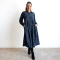 Chambray Midi Shirt Dress by Orientique - Tabriz - 21463