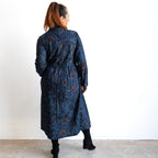 Chambray Midi Shirt Dress by Orientique - Tabriz - 21463