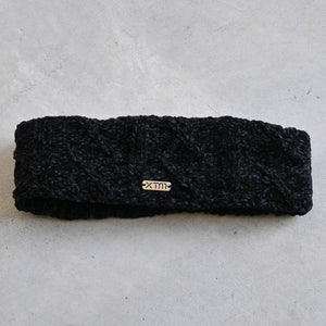 Chenille Cable Knit Winter Headband by XTM Australia -  KOBOMO