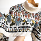 Chenille Knit Oversized Jumper by Escape - Crème - 62821