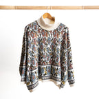 Chenille Knit Oversized Jumper by Escape - Crème - 62821
