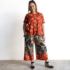 Chic Ruffle Hem Blouse by Orientique Australia - Saventa - 72560