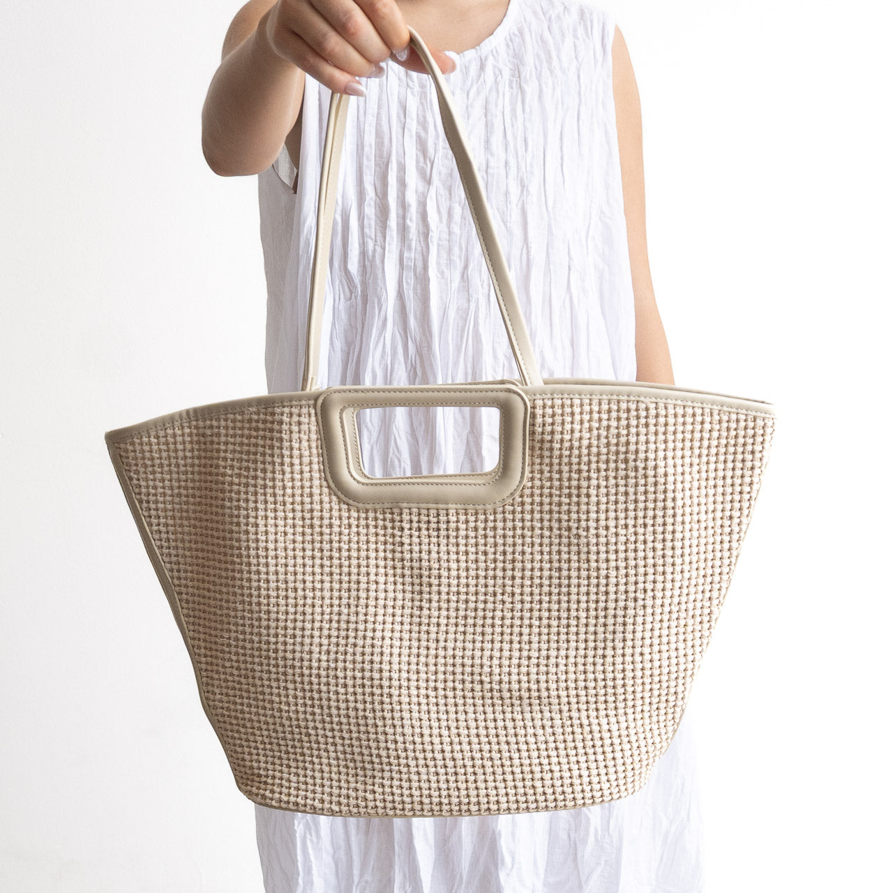 Chunky Weave Tote Bag