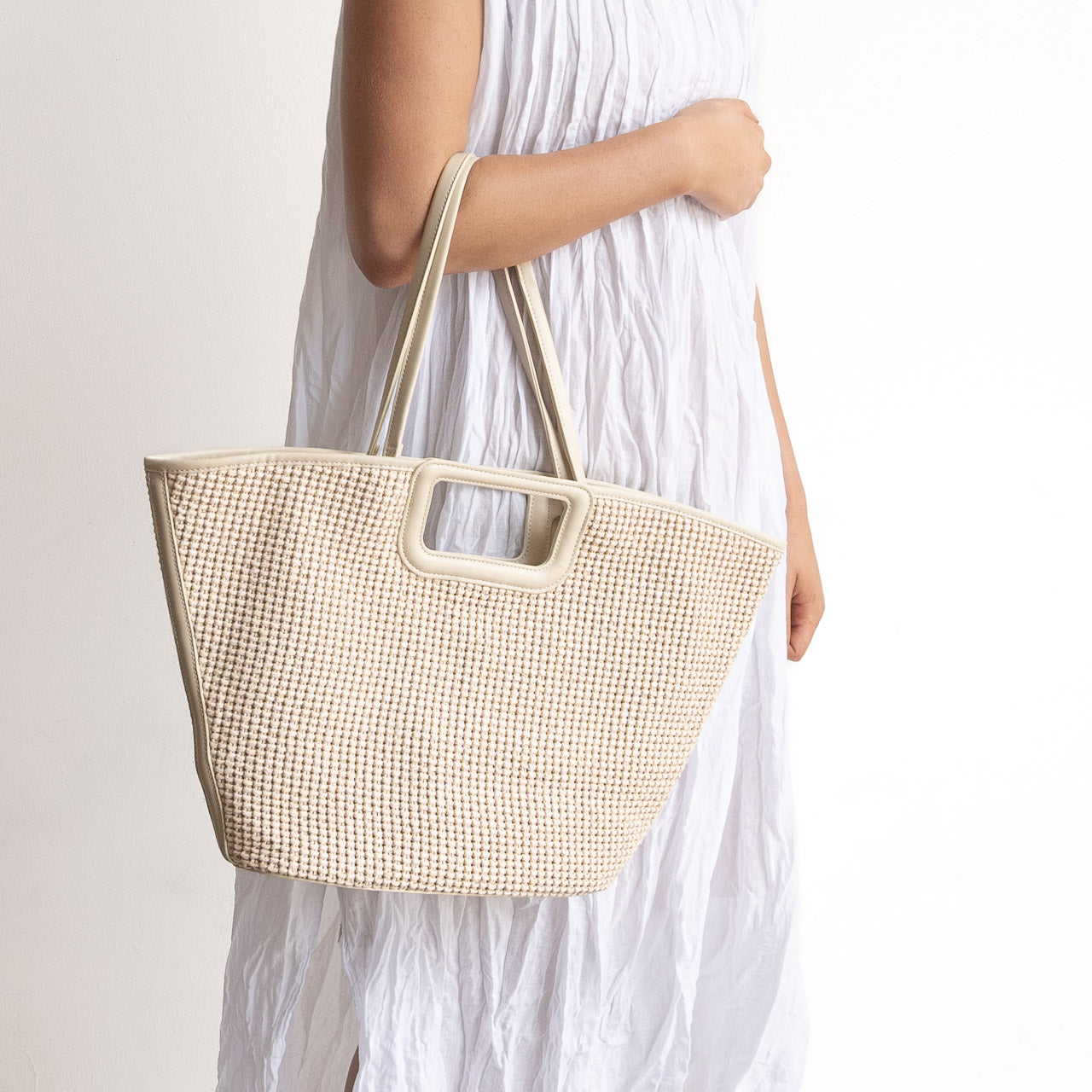 Chunky Weave Tote Bag