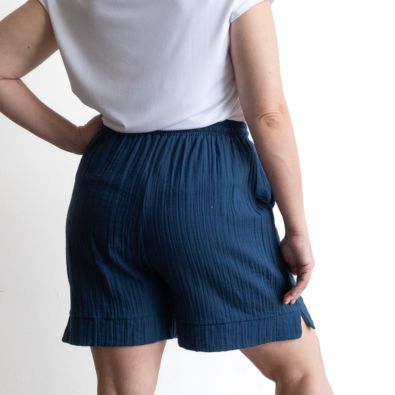 Classic Cotton Shorts by KOBOMO