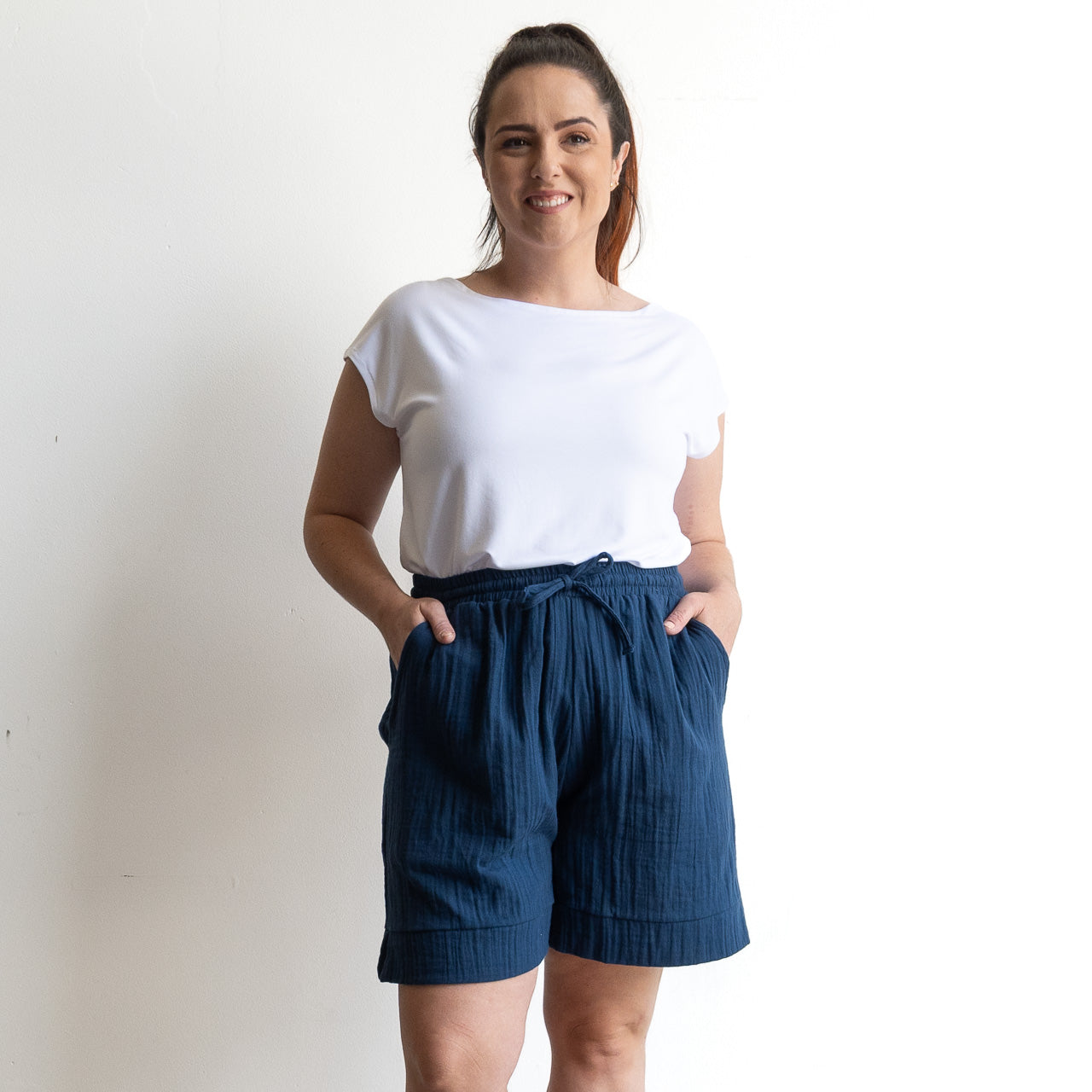 Classic Cotton Shorts by KOBOMO