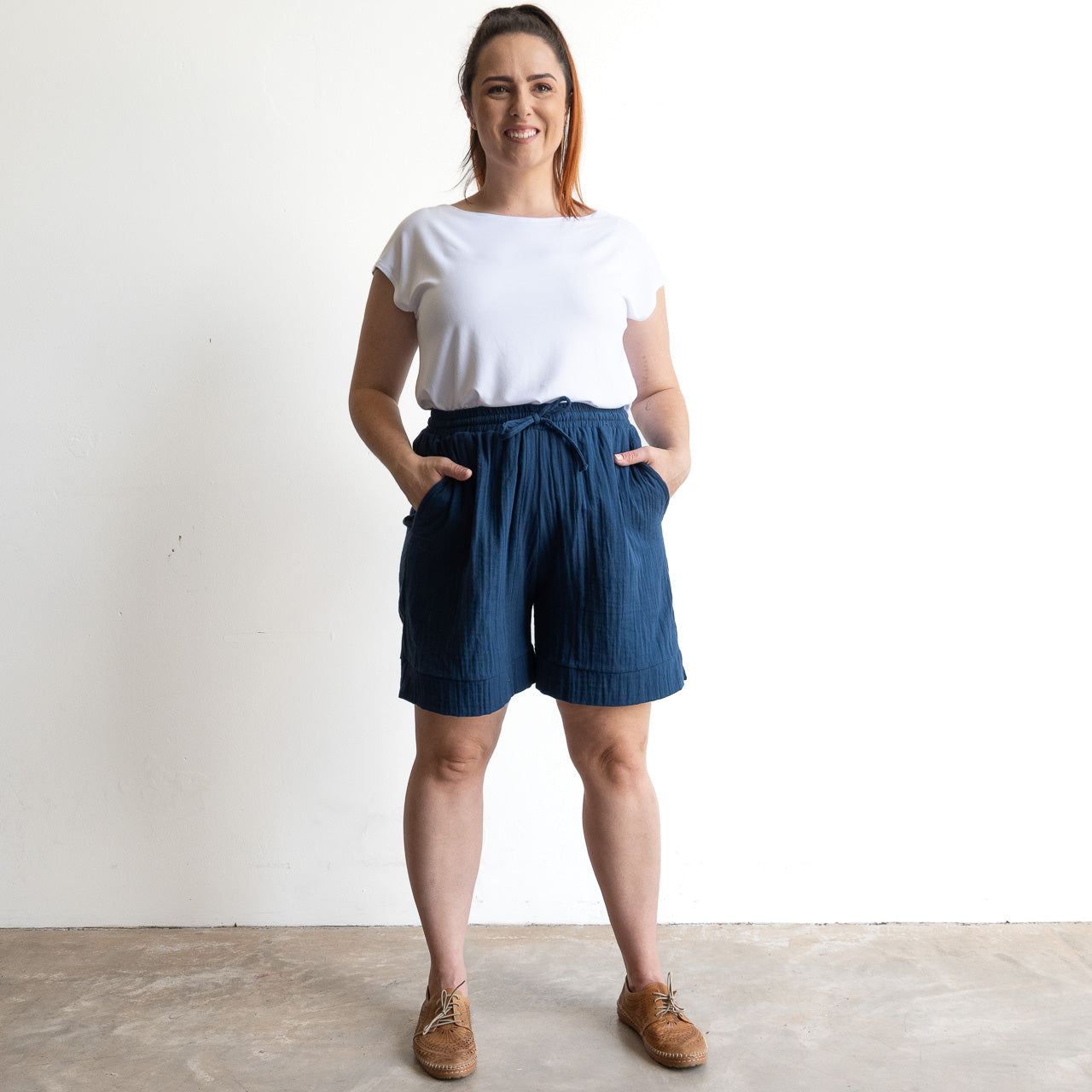 Classic Cotton Shorts by KOBOMO