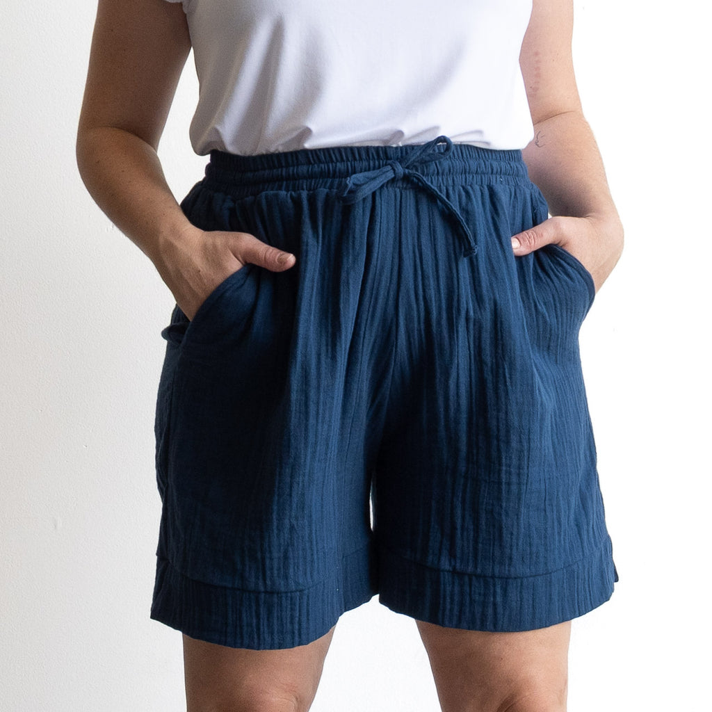 Classic Cotton Shorts by KOBOMO