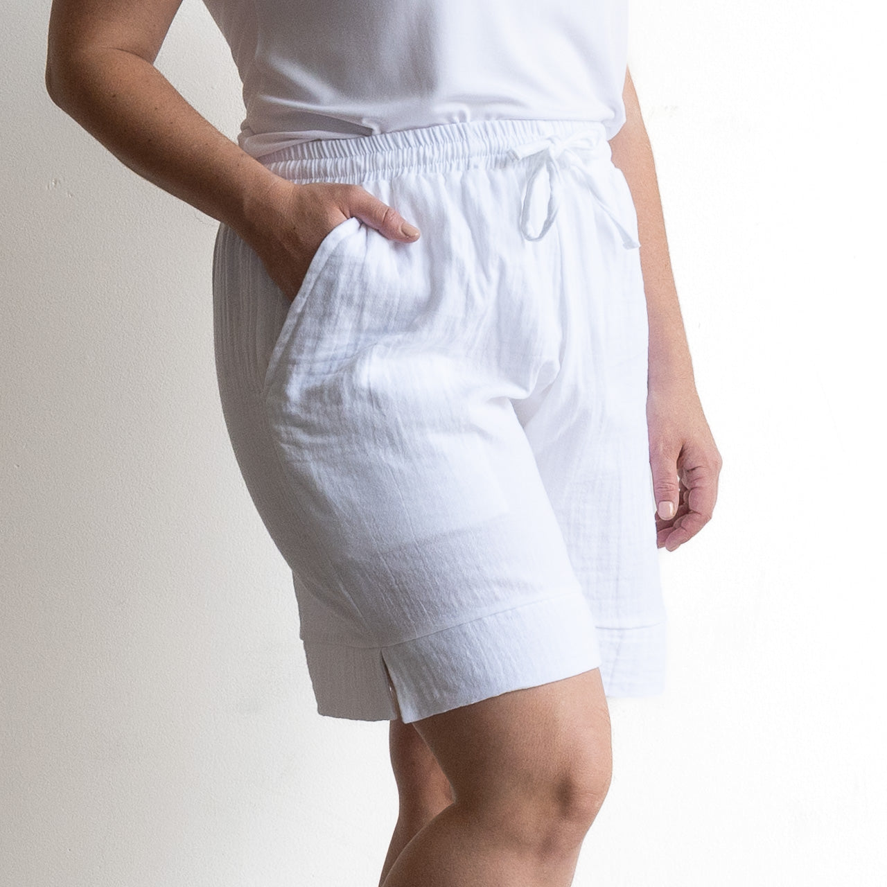 Classic Cotton Shorts by KOBOMO