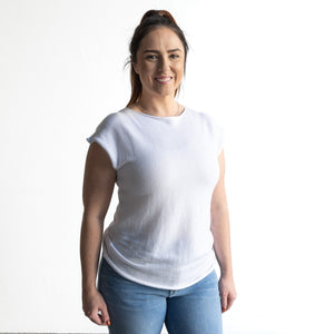 Classic Knit Boatneck Top - 1317