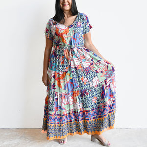 Classic Summer Maxi Dress by Orientique Australia - Icaria - 41123
