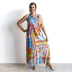 Cocktail Maxi Slip Dress by Escape - Daniella - 30140