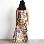 Cocktail Maxi Slip Dress by Escape - Felicia - 71563