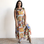 Cocktail Maxi Slip Dress by Escape - Felicia - 71563