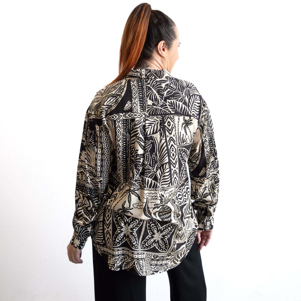 Collared Shirt Blouse by Escape - Mallorca - 32507