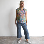Collared Tank Top - Sur Mer - 92189