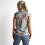 Collared Tank Top - Sur Mer - 92189