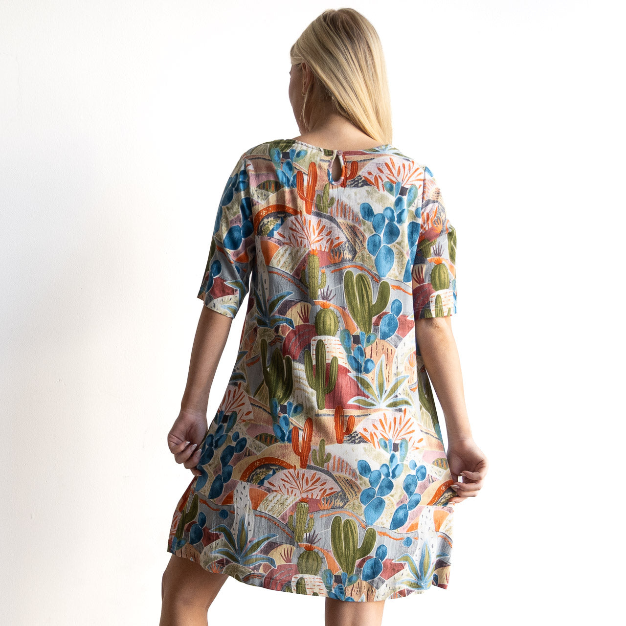 Contemporary Shift Dress - Desert - 21878