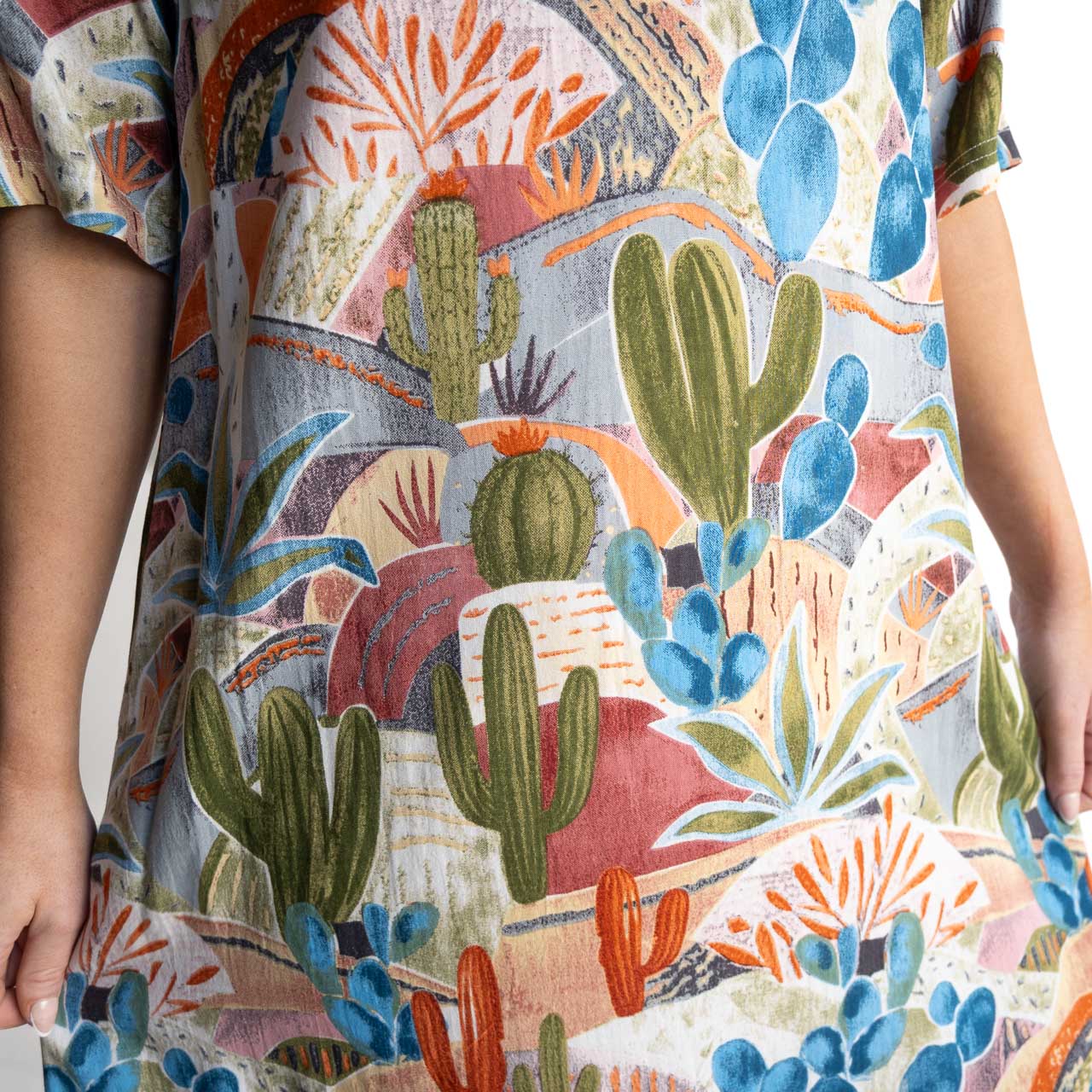 Contemporary Shift Dress - Desert - 21878