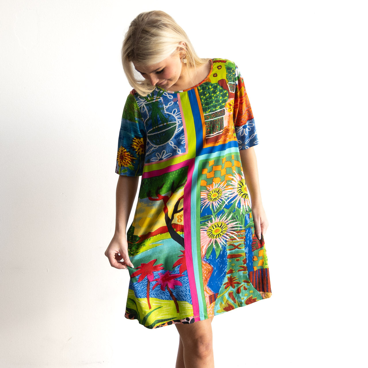 Contemporary Shift Dress - Le Moulin - 40277