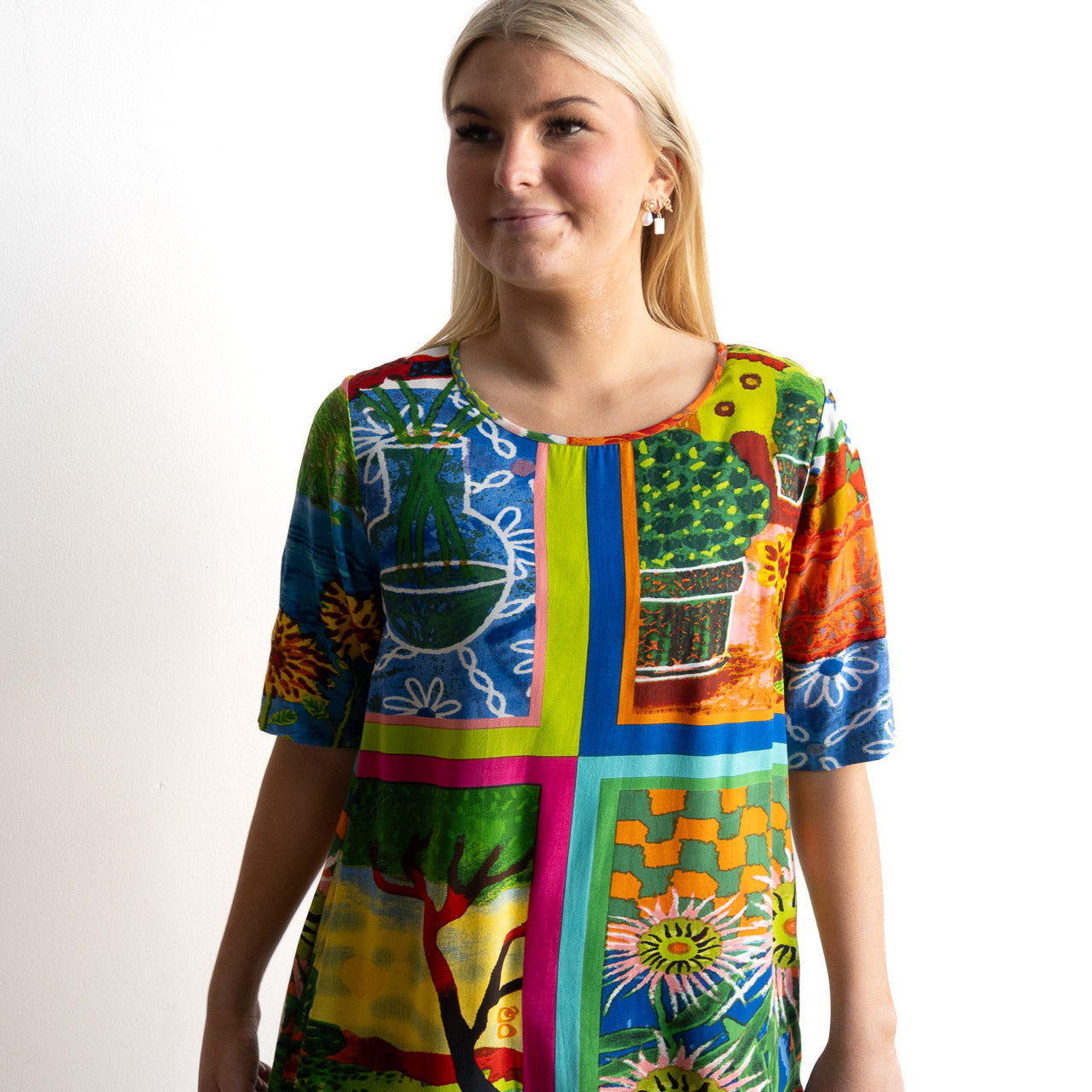 Contemporary Shift Dress - Le Moulin - 40277