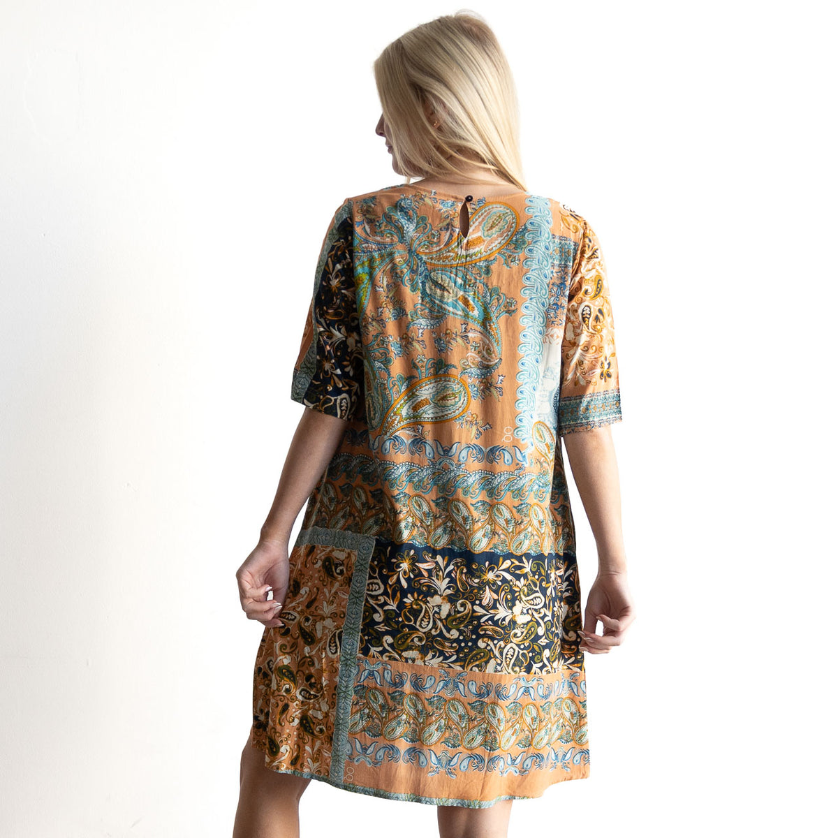 Contemporary Shift Dress - Marseille - 91312