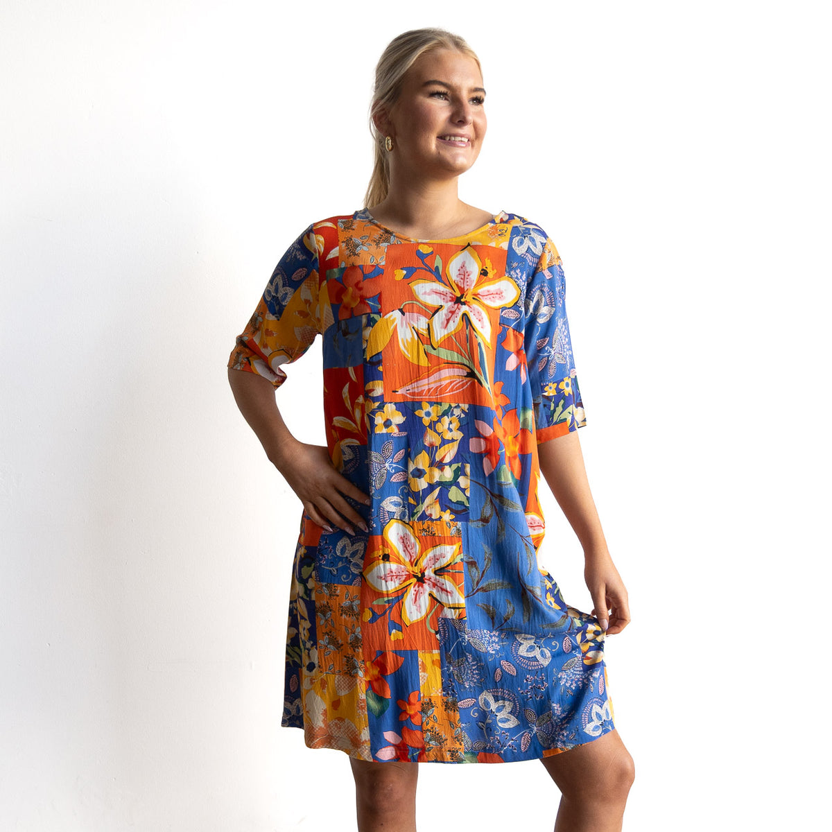 Contemporary Shift Dress - Rousilion - 71014