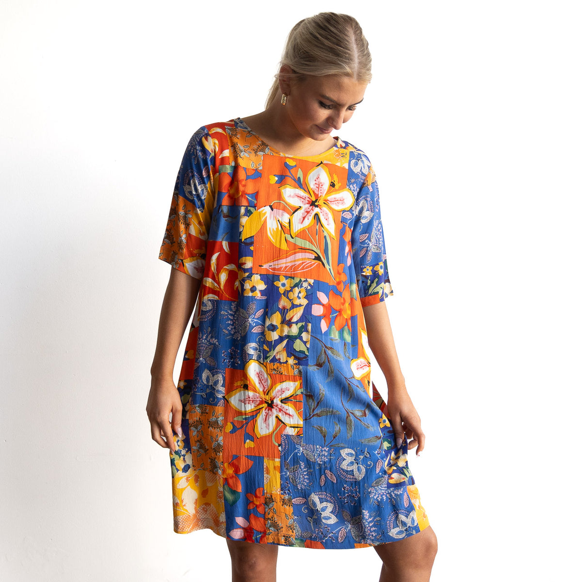 Contemporary Shift Dress - Rousilion - 71014