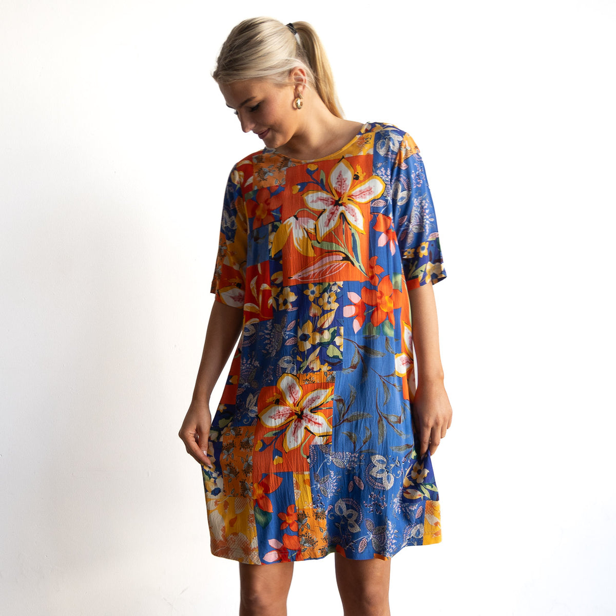 Contemporary Shift Dress - Rousilion - 71014