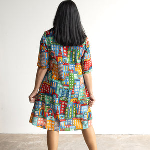 Contemporary Shift Dress by Orientique Australia - City - 20149C