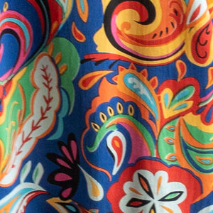 Contemporary Shift Dress by Orientique Australia - Retro Paisley - 20149RP
