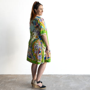Contemporary Shift Dress by Orientique Australia - Sante Fe - 40167