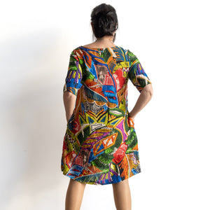 Contemporary Shift Dress by Orientique Australia - Torgua - 91255