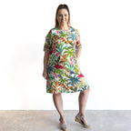 Contemporary Shift Dress by Orientique Australia - Ovahe - 30164