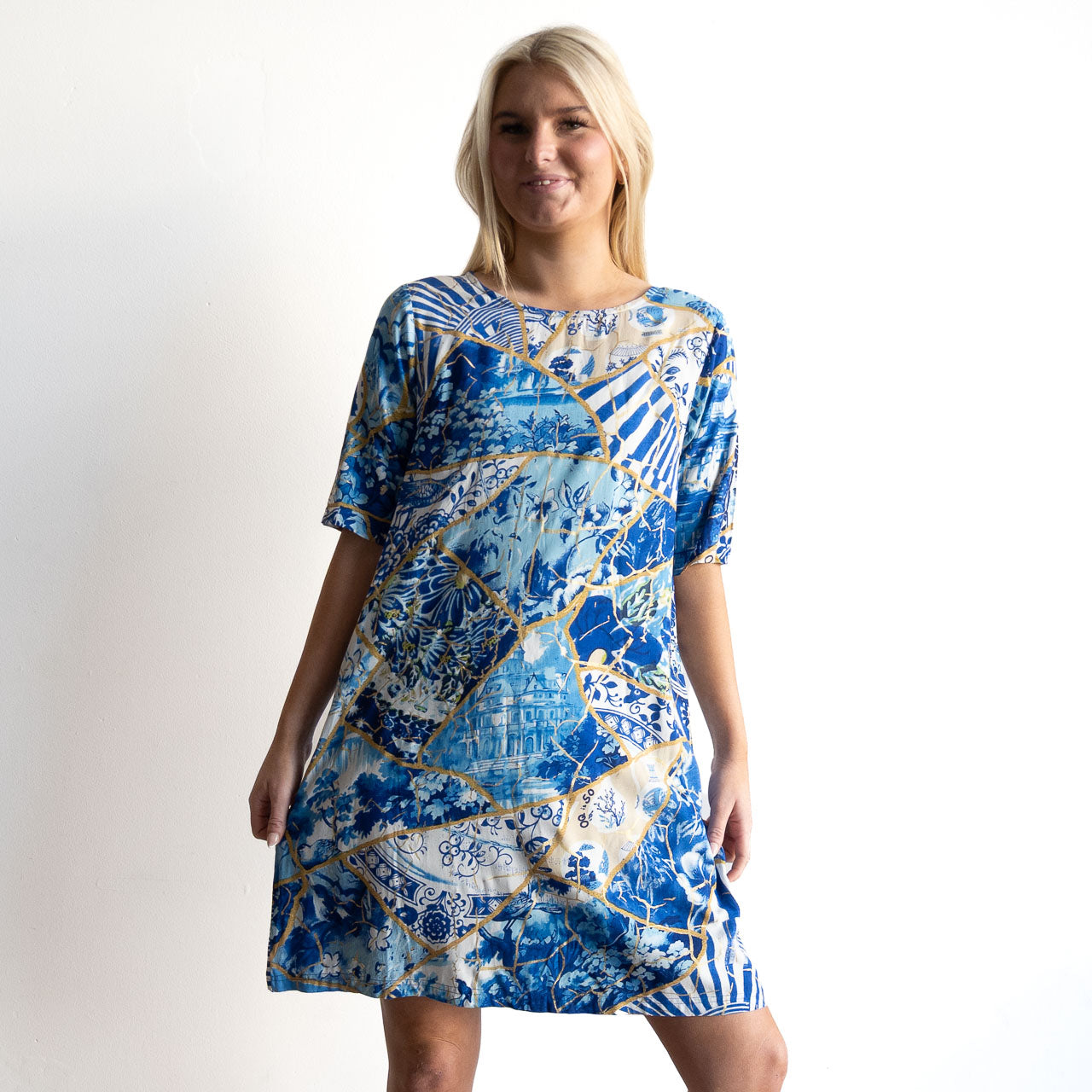 Contemporary Shift Dress - 50 Years Oriental - 30258