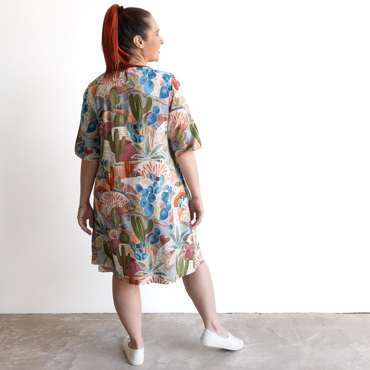 Contemporary Shift Dress - Desert - 21878