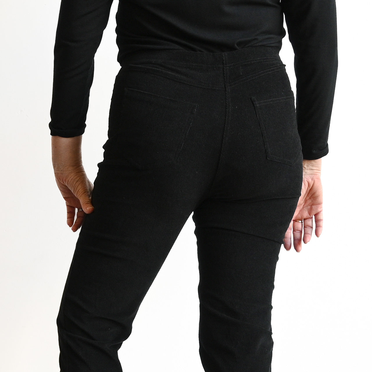 Cotton Corduroy Stretch Jeggings by Orientique - 2699