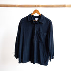 Cotton Corduroy Button-Through Shirt by Orientique - 23148