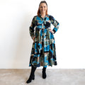 Cotton Corduroy Midi Shirt Dress by Orientique - Panama - 21479
