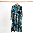 Cotton Corduroy Midi Shirt Dress by Orientique - Panama - 21479