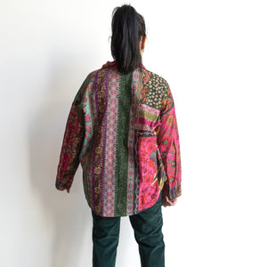 Cotton Corduroy Oversize Shirt Blouse by Orientique Australia - Flora - 72535