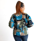 Cotton Corduroy Quilted Jacket by Orientique - Panama - 23137