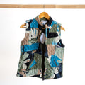 Cotton Corduroy Quilted Reversible Vest by Orientique - Panama - 23136